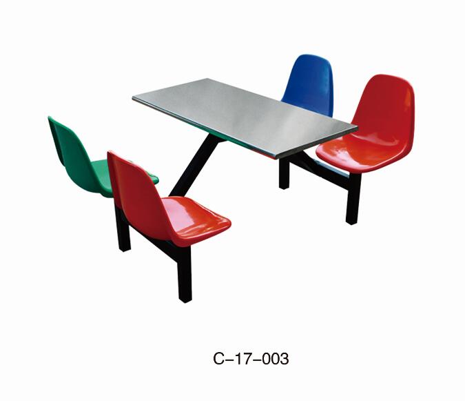 Canteen tables and chairs C-17-001