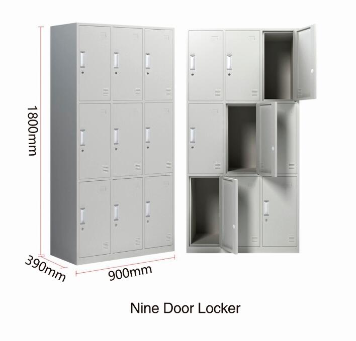 Lockers Nine Door Locker 